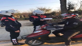 Kuyulu ve Işıklıda vatandaşlar motosiklet hırsızlıklarına karşı bilgilendirildi
