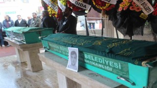 Kuyuya düşen baba ve oğula acı veda
