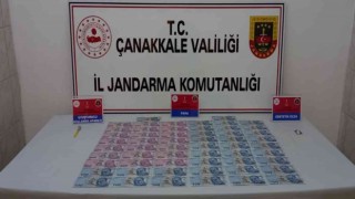 Lapsekide sahte para ve uyuşturucu operasyonunda 3 gözaltı