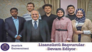 Lisansüstü başvurular devam ediyor