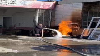 LPG tankı değişimi sırasında patlama yaşandı