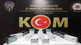 Malatya polisinden kaçakçılık operasyonları