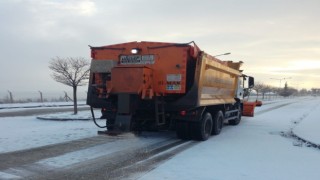 Malatyada kardan kapalı yollar açıldı