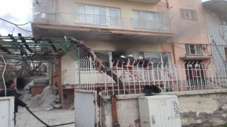 Malatyada korkutan ev yangını