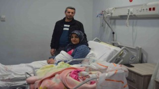 Malatyada yeni yılın ilk bebekleri ikiz kardeşler Ayşe ve Murat oldu