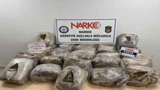 Mardinde 105 kilogram esrar ele geçirildi, 5 kişi tutuklandı