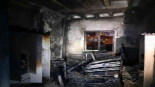 Mardinde geceyi alevler aydınlattı