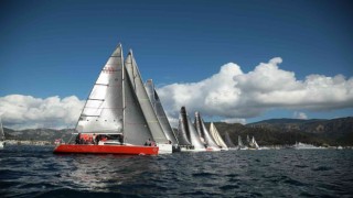 Marmaris yelkenli yat yarışları kış trofesinin ilk ayağı tamamlandı