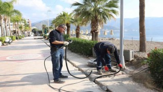 Marmarisin Destek Hizmetleri Müdürlüğü daha modern bir kent için çalışıyor