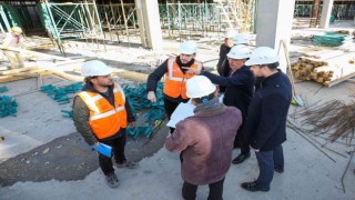 Meram Yaka Sosyal Tesisi hızla yükseliyor