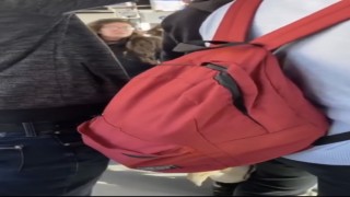 Metrobüste gözlük kavgası