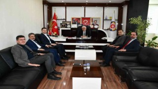Milletvekili Toprak, ATSO yönetimiyle bir araya geldi