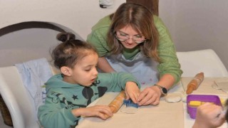 Minikler özenle kendi tasarımlarını yaptı