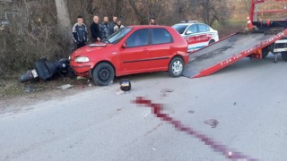 Motosikletli genç kazada hayatını kaybetti