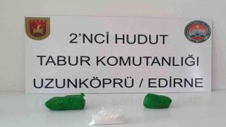 MSB: “Edirne hudut hattında bin 36 gram uyuşturucu ele geçirildi”