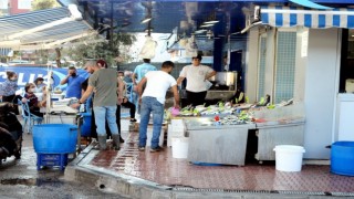 Mudanya sahili doldu taştı