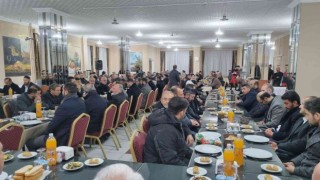 Müftü Başoğluna veda yemeği düzenlendi