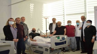 Muğlada 2023 yılının ilk canlıdan canlıya organ nakil ameliyatı gerçekleştirildi