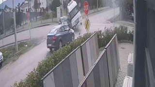 Muğlada ölümlü kazanın güvenlik kamera görüntüleri ortaya çıktı