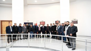 Muhtar Derneklerinden Başkan Gürkana ziyaret