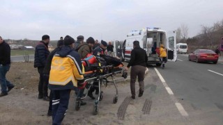 Muş İl Jandarma Komutan Yardımcısı Albay Ahmet Kaya ve eşi trafik kazasında yaralandı