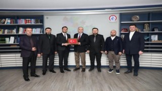 MÜSİADın yeni yönetimi projelerini ve hedeflerini Faruk Özlüye anlattı
