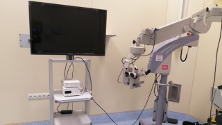 Nazilli Devlet Hastanesinde göz ameliyat mikroskobu hizmete sunuldu