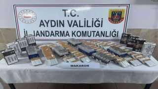 Nazillide kaçak sigara operasyonu