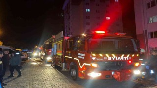 Nevşehirde yangından 6 kişi zehirlendi