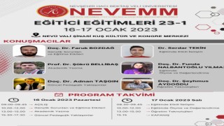 NEVÜ de NEVÜ Eğitici Eğitimleri 23-1 programı düzenlenecek