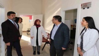 NEVÜ Rektörü Aktekin, Mediko Sosyal Sağlık Merkezindeki Çalışmaları İnceledi