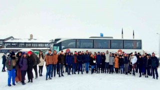 NEVÜlü öğrenciler Erciyes Dağı gezisine katıldı
