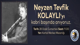 Neyzen Tevfik, vefatının 70. yılında Kartalda anılacak