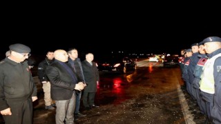 Niğde protokolünden görevlilere yılbaşı ziyareti