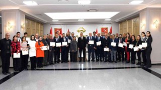 Nüfus ve Vatandaşlık Müdürlüğü personeline ‘başarı belgesi
