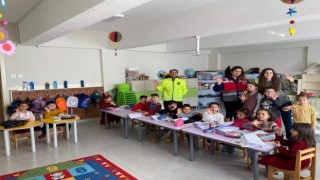 Öğrencilere suçtan korunma yöntemleri anlatılıyor