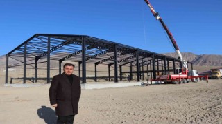 Oltu OSBde fabrikalar tamamlanıyor