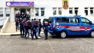 Orduda 5 evden hırsızlık yapan 7 kişi yakalandı, 2si tutuklandı