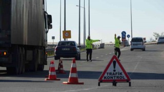Orduda ticari araçlara kış lastiği denetimi