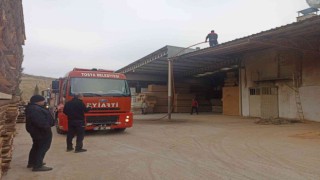 Organize sanayi bölgesinde korkutan yangın