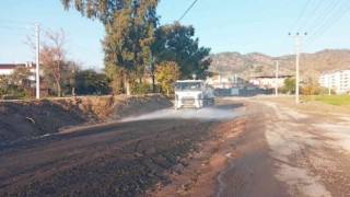 Ortacada yol bakım çalışmaları devam ediyor
