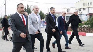 Osmaniye Valisi Erdinç Yılmaz, Cezaevindeki atölyeleri ziyaret etti