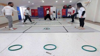 Otizmli çocuklar hemsball ile buluştu