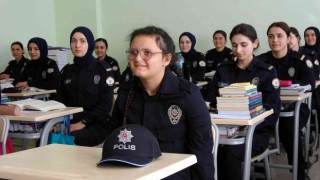 Özel öğrencinin polislik hayali bir günlüğüne gerçek oldu