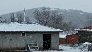 Özlenen kar yurda giriş yaptı: Edirne kısa sürede beyaza büründü