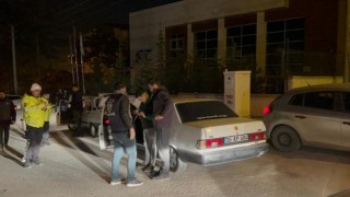 Polis denetimleri yılın ilk gününde de elden bırakmadı
