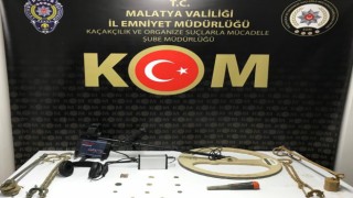 Polis operasyonunda 11 parça tarihi eser ele geçirildi
