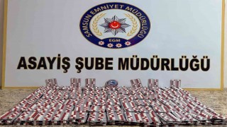Polisten kaçan araçtan 5 bin 544 adet hap ele geçirildi
