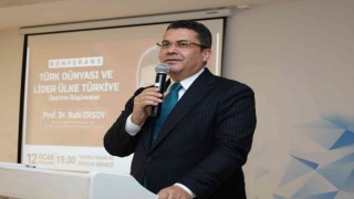 Prof. Dr. Ruhi Ersoy, Yahyalıda konferans verdi