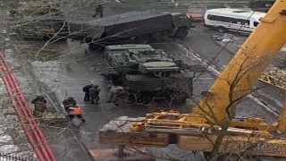 Rusyada kamu binalarının çatılarına hava savunma sistemleri yerleştirildi